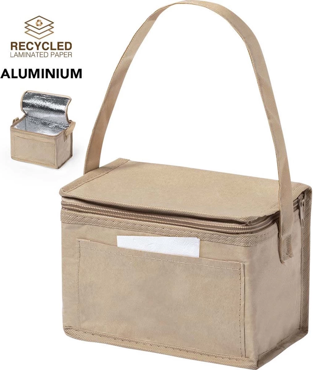 Merkloos Koeltas - Lunchtas - Koeltasje Lunch - Koelelementen - Isolatie - Volwassenen - Dames - Heren - Gerecycled - Papier - Aluminium 4 Merkloos Koeltas - Lunchtas - Koeltasje Lunch - Koelelementen - Isolatie - Volwassenen - Dames - Heren - Gerecycled - Papier - Aluminium - Afbeelding 2