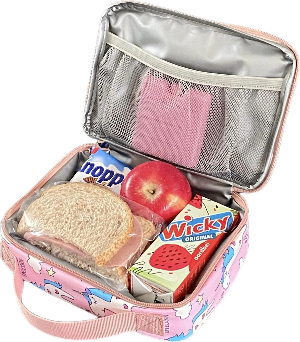 Brisby 4 Laags Geïsoleerde Koeltas - Lunchtas 1.5 Liter - Roze Eenhoorn 10 Brisby 4 Laags Geïsoleerde Koeltas - Lunchtas 1.5 Liter - Roze Eenhoorn - Afbeelding 8