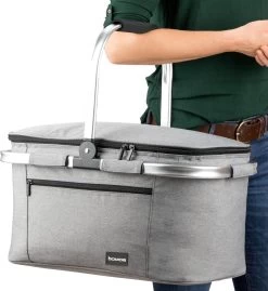 Bomoe Koeltas Picknickmand Opvouwbaar IceBreezer K47 - 47x27x26 Cm - 32 Liter- Perfect Voor Barbecues Of Boodschappen -Buiten Kamperen 1101x1200 1
