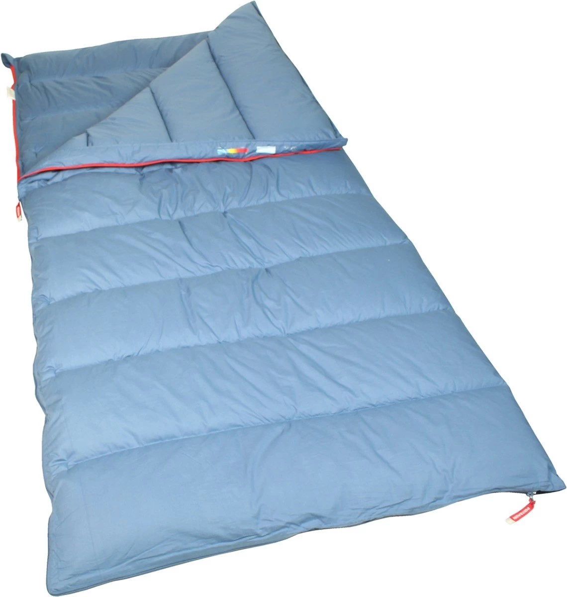 Polydaun Zilvermeeuw Slaapzak - XXL - Petrol - 100x220 Cm 3 Polydaun Zilvermeeuw Slaapzak - XXL - Petrol - 100x220 Cm