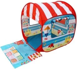 Pop-Up Strandtent: Beach Hut - Speeltent 16 Pop-Up Strandtent: Beach Hut - Speeltent -Buiten Kamperen 1200x1089