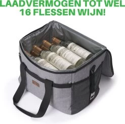 Packaway 4 Laags Geïsoleerde Koeltas - Lunchtas 30 Liter - Grijs -Buiten Kamperen 1200x1194