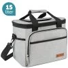 ForDig Koeltas L Grijs (15 Liter) - Gemaakt Van 600D Polyester Met PEVA-Voering - Ruimte Voor 20 Blikjes Of 10 Halve Liter Flessen - Opvouwbaar Koel Tas Met Easy-Acces Flap - Ruimte Voor Bestek - Picknick Cool Bag - Coolerbag - Grote Cooler 2 ForDig Koeltas L Grijs (15 Liter) - Gemaakt Van 600D Polyester Met PEVA-Voering - Ruimte Voor 20 Blikjes Of 10 Halve Liter Flessen - Opvouwbaar Koel Tas Met Easy-Acces Flap - Ruimte Voor Bestek - Picknick Cool Bag - Coolerbag - Grote Cooler -Buiten Kamperen 1200x1200 110
