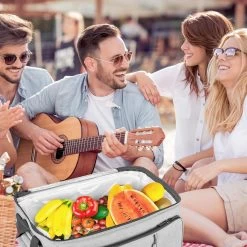 Bomoe Opvouwbare Koeltas IceBreezer KT43 - Koelbox Voor Onderweg - 43x32x28 Cm - 45 Liter - Picknicktas Perfect Voor Barbecues Of Festivals -Buiten Kamperen 1200x1200 160