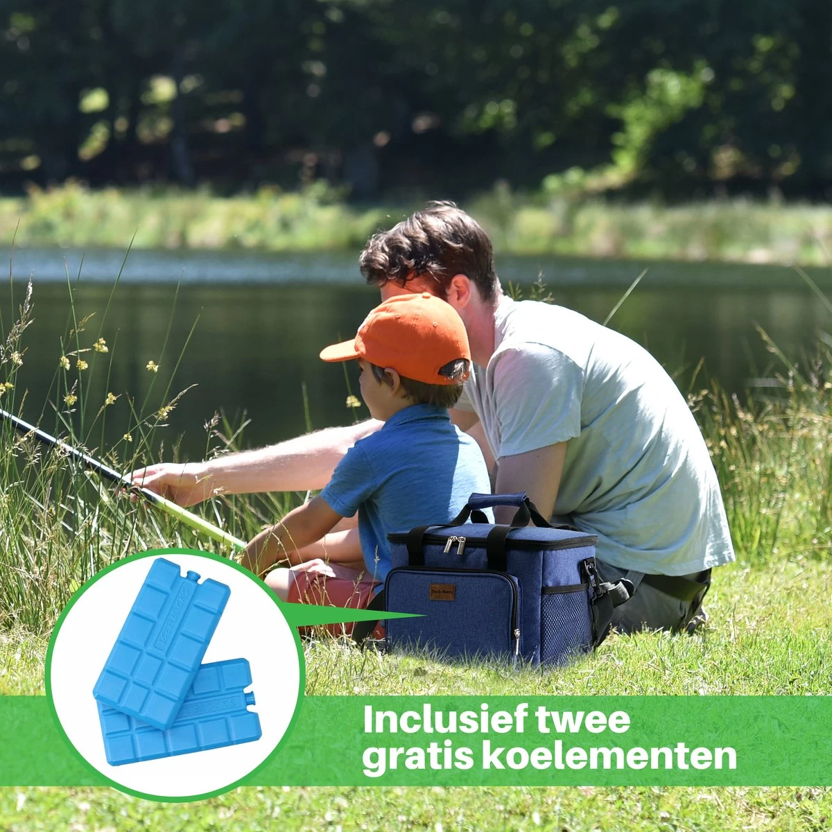 Packaway 4 Laags Geïsoleerde Koeltas - Lunchtas 15 Liter - Blauw 10 Packaway 4 Laags Geïsoleerde Koeltas - Lunchtas 15 Liter - Blauw - Afbeelding 8