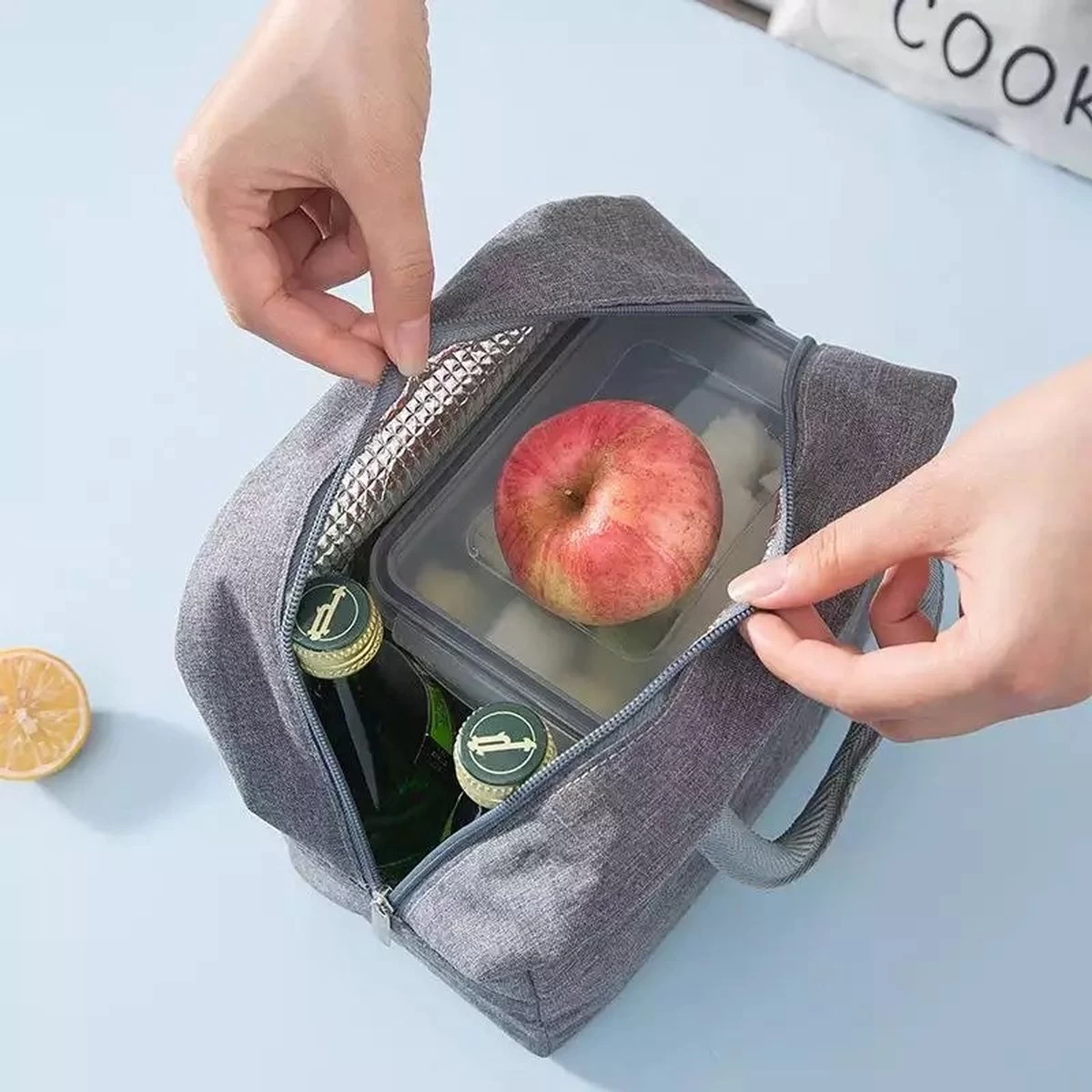 2x Thermo Lunchtas Volwassenen En Kinderen - Koeltas Moedermelk - Lunch Koelzak 5 2x Thermo Lunchtas Volwassenen En Kinderen - Koeltas Moedermelk - Lunch Koelzak - Afbeelding 3