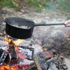 3BMT Popcorn Pan Voor Kampvuur - Met Popcorn Mais - Ook Voor BBQ -Buiten Kamperen 1200x1200 347