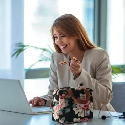 Brisby 4 Laags Geïsoleerde Koeltas - Lunchtas 4 Liter - Bloemetjes -Buiten Kamperen 1200x1200 38