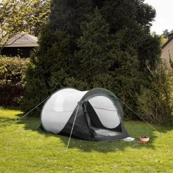 JEMIDI Tweepersoons Pop-up Tent - Opgooitent, Werptent Voor 2 Personen - Ideaal Als Festivaltent Of Kampeertent - Verschillende Kleuren -Buiten Kamperen 1200x1200 547