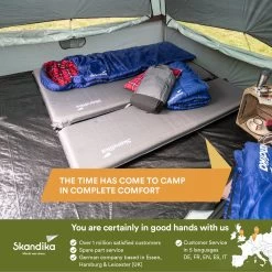 Skandika Easy Single Zelfopblaasbaar Slaapmat – Slaapmat – Slaapmat Zelfopblazend – Logeerbed – Polyester, PVC - Premium Zelfopblazend Luchtbed, Antislip-materiaal, Ideaal Voor Camping – Outdoor, Camping – Kamperen – 196 X 60 X 10 Cm – 3.2kg - Grijs 20 Skandika Easy Single Zelfopblaasbaar Slaapmat – Slaapmat – Slaapmat Zelfopblazend – Logeerbed – Polyester, PVC - Premium Zelfopblazend Luchtbed, Antislip-materiaal, Ideaal Voor Camping – Outdoor, Camping – Kamperen – 196 X 60 X 10 Cm – 3.2kg - Grijs -Buiten Kamperen 1200x1200 816