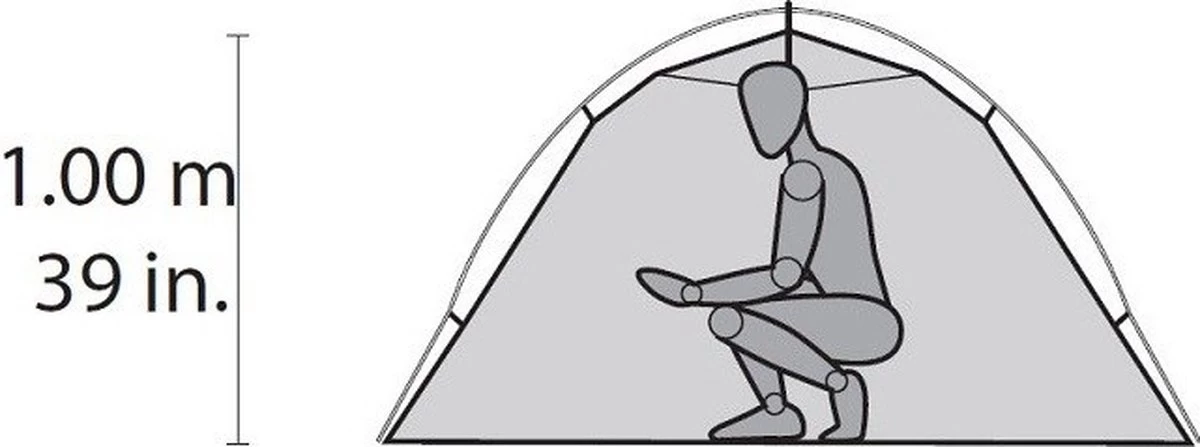 Msr Hubba Hubba Nx Tunneltent - Groen - 2 Persoons 20 Msr Hubba Hubba Nx Tunneltent - Groen - 2 Persoons - Afbeelding 18