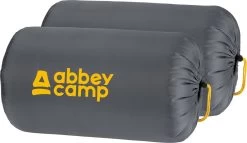 Abbey Camp Slaapzak Amsterdam - 2-pack - Dekenmodel - 210 X 85 Cm - Grijs -Buiten Kamperen 1200x693 2