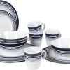 Bo-Camp - Servies - Classic - 16-Delig - Wit/Navy 2 Bo-Camp - Servies - Classic - 16-Delig - Wit/Navy -Buiten Kamperen 1200x717