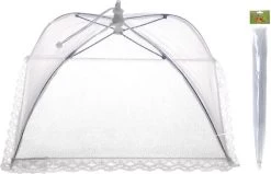 Merkloos Opvouwbaar Vliegennetje / Vliegenkapje 45 X 45 Cm - Hoogte 20 Cm 8 Merkloos Opvouwbaar Vliegennetje / Vliegenkapje 45 X 45 Cm - Hoogte 20 Cm -Buiten Kamperen 1200x774 1