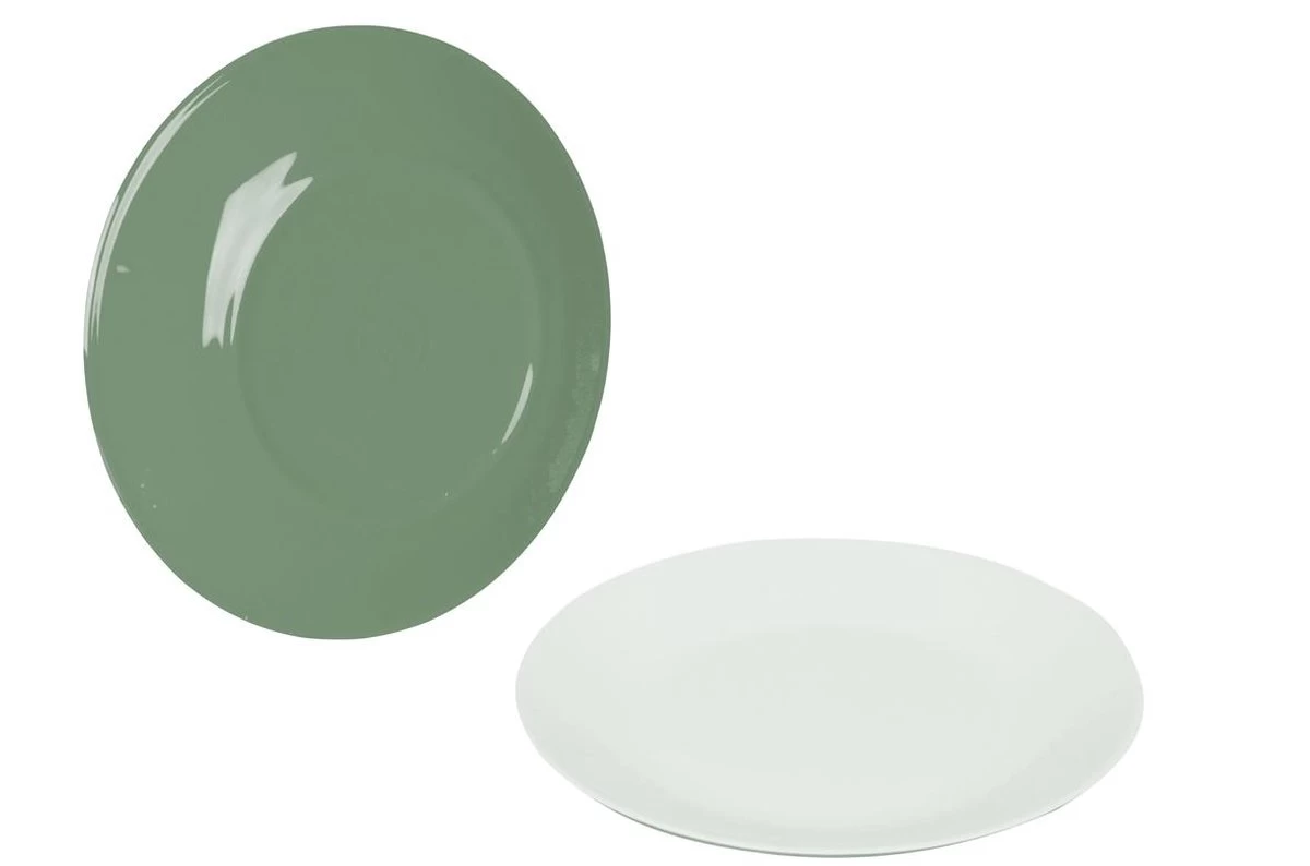 Bo-Camp Servies - Campingbord - 100% Melamine - 16-delig - Groen 6 Bo-Camp Servies - Campingbord - 100% Melamine - 16-delig - Groen - Afbeelding 4