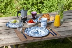 Bo-Camp - Servies - Campingbord - 16-Delig - Old Dutch - Blauw Servies -Buiten Kamperen 1200x799 11
