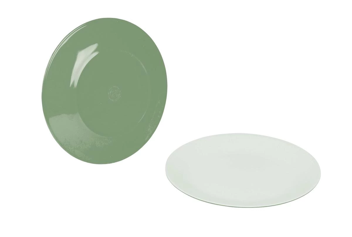 Bo-Camp Servies - Campingbord - 100% Melamine - 16-delig - Groen 5 Bo-Camp Servies - Campingbord - 100% Melamine - 16-delig - Groen - Afbeelding 3