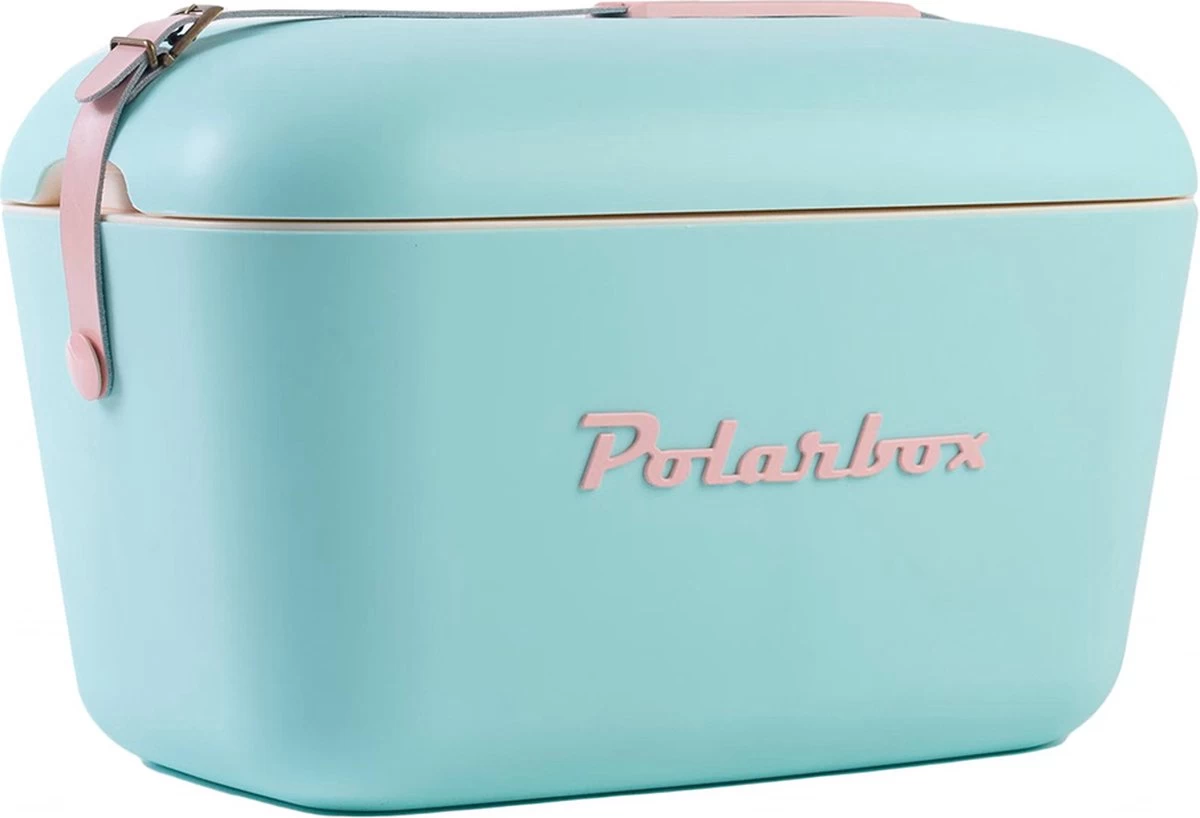 Merkloos Polarbox Koelbox Met Schouderband - Pastelgroen - 20 Liter - 45x30x(H)27cm 3 Merkloos Polarbox Koelbox Met Schouderband - Pastelgroen - 20 Liter - 45x30x(H)27cm