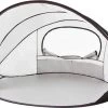 Deryan Luxe Pop Up Strandtent XXL - Anti-UV 50+ - Zilver 2 Deryan Luxe Pop Up Strandtent XXL - Anti-UV 50+ - Zilver -Buiten Kamperen 1200x858 5