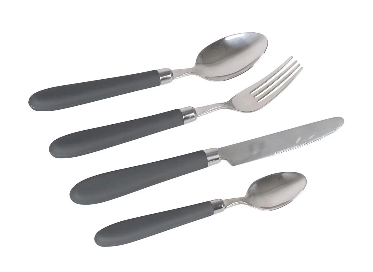 Bo-Camp Bestekset - Deluxe - 24-delig - 6 Persoons 4 Bo-Camp Bestekset - Deluxe - 24-delig - 6 Persoons - Afbeelding 2