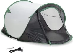 JEMIDI Tweepersoons Pop-up Tent - Opgooitent, Werptent Voor 2 Personen - Ideaal Als Festivaltent Of Kampeertent - Verschillende Kleuren -Buiten Kamperen 1200x877 2