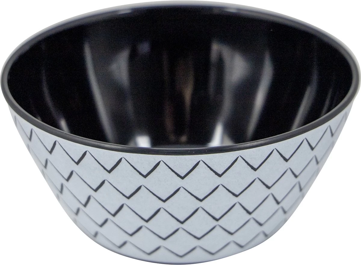 Bo-Camp Servies - Mix & Match - 16 Delig - Zwart/Wit 9 Bo-Camp Servies - Mix & Match - 16 Delig - Zwart/Wit - Afbeelding 7