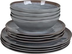 Bo-Camp Servies - Halo - 12-delig - Grijs 28 Bo-Camp Servies - Halo - 12-delig - Grijs -Buiten Kamperen 1200x908