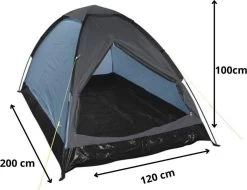 Orange85 Tent - 1 Persoons - Festivaltent - Blauw - Glow In The Dark - 200x120x100 Cm - Polyester 9 Orange85 Tent - 1 Persoons - Festivaltent - Blauw - Glow In The Dark - 200x120x100 Cm - Polyester -Buiten Kamperen 1200x925 1