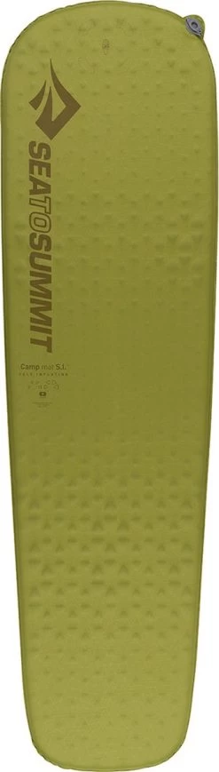 Sea To Summit Camp S.I. Regular Zelf Opbaasbare Slaapmat - 3.8cm - 780g - Groen -Buiten Kamperen 341x1200