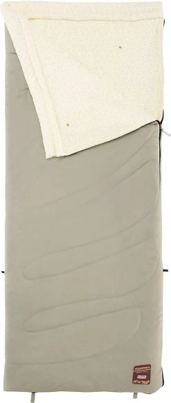 Coleman Monstera L Slaapzak - 205 X 85 Cm - Beige -Buiten Kamperen 508x1200