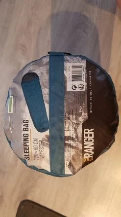 Max Ranger - XL Mummieslaapzak Blauw 220 X 80 Cm - Extra Grote Mummieslaapzak - XL Mummie Slaapzak Blauw -Buiten Kamperen 674x1200 7