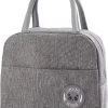 Lunch Bag - Grijs | Koeltas | Polyester / Nylon | 23x15x20 Cm | Fashion Favorite