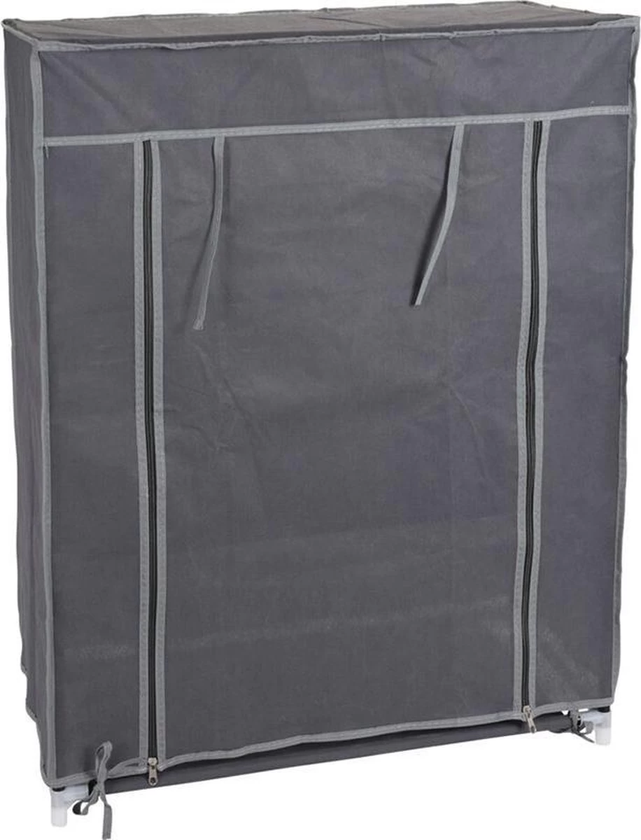 Merkloos GARDEROBE KAST - 3 SCHAPPEN - 60X30X80 CM