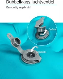 Naturehike® 3D Luchtmatras Premium - Comfortabel R-waarde 2.0 - Extra Dikke Slaapmat - Luchtbed Kamperen - Opblaasbaar Matras - Lichtgewicht - Outdoor - Camping -Buiten Kamperen 961x1200 6