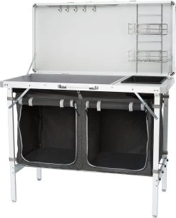 Campart Campingkeuken KI-0757 – Complete Keuken En Campingkast – Opvouwbaar En Inclusief Draagtas - Grijs 14 Campart Campingkeuken KI-0757 – Complete Keuken En Campingkast – Opvouwbaar En Inclusief Draagtas - Grijs -Buiten Kamperen 969x1200