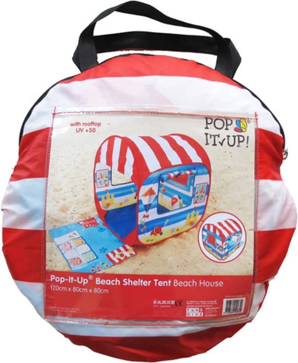 Pop-Up Strandtent: Beach Hut - Speeltent 11 Pop-Up Strandtent: Beach Hut - Speeltent - Afbeelding 9
